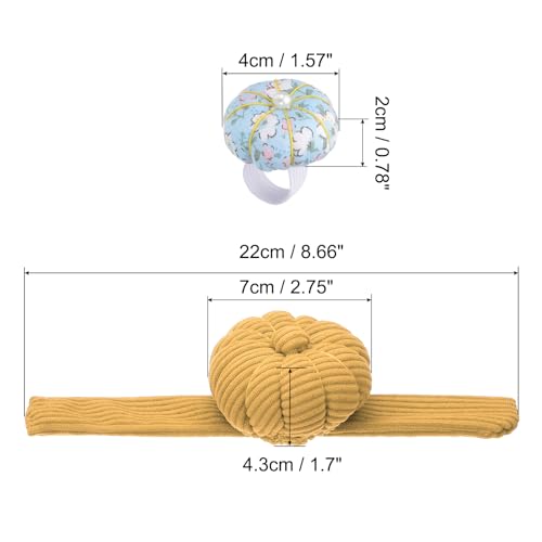 Wrist Pumpkin Pin Cushion