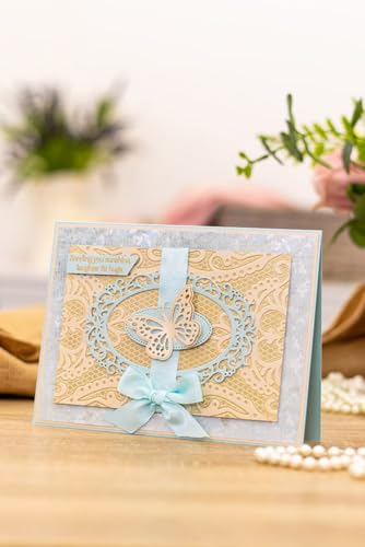 Metal Cutting Dies DIY Embossing Stencil Template Scrapbooking Card Making Mold Photo Album Arts Crafts Tools (3 Count)