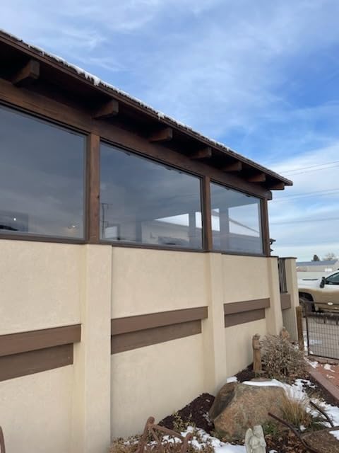 Metro Screenworks Clear Vinyl Roll (Partial) - Marine Grade Vinyl 60 Gauge Sheet - 54-in x 8 Yards - Double Polished Heavy Duty Plastic Sheeting for Windows, Boats, Greenhouse, & More