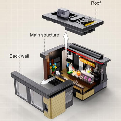 Master C66005W Japanese Coffee House Building Set