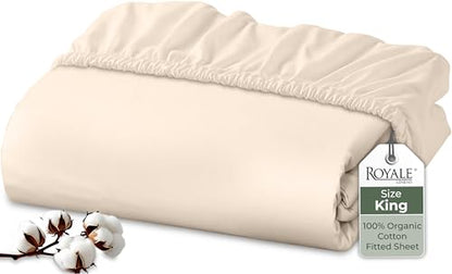 100% Organic Cotton Fitted Sheet
