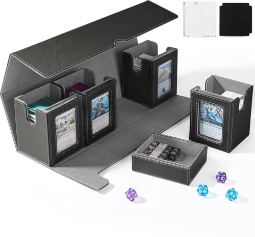 Card Deck Box for MTG with Commander Display