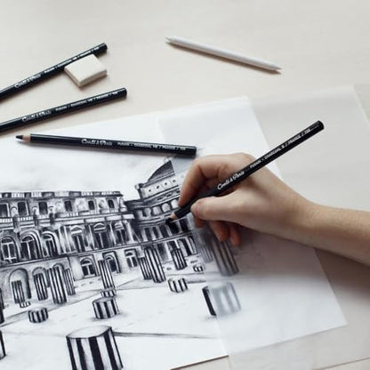 6 Count Drawing Pencils Set