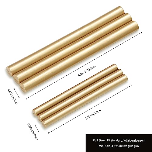Mini Glue Gun Sealing Wax Sticks for Wax Seal Stamp (16 Count)