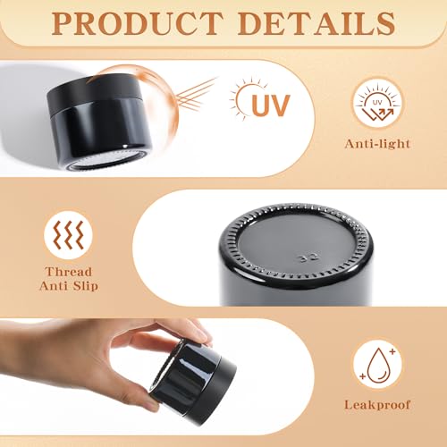 Glass Jars with Lids (24 Count)