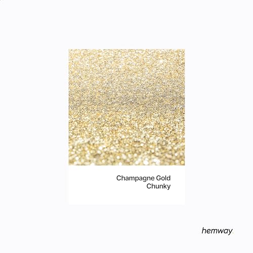 Resin Glitter Champagne Gold 100g Chunky (3.5 Ounce)