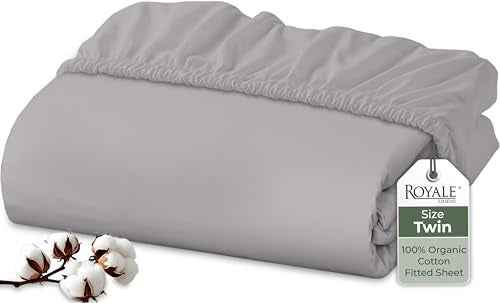 100% Organic Cotton Fitted Sheet