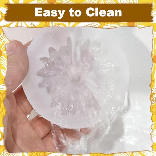 Daisy Candle Molds (4 Count)