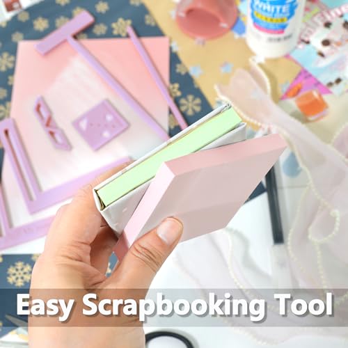 6Pcs Bookbinding Easy Scrapbooking Tool for Notebook Calender (6 Count)