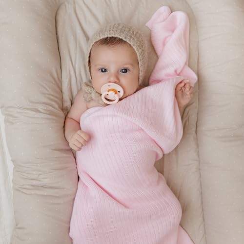 100% Organic Cotton Baby Blanket for Girls