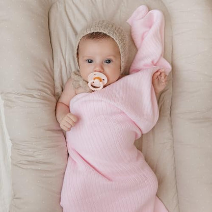 100% Organic Cotton Baby Blanket for Girls