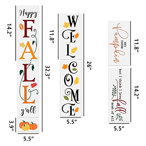 Fall Stencils for Painting on Wood Thanksgiving Stencils for Crafts