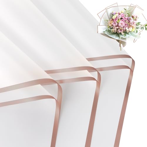 20 Sheets Flower Waterproof Wrapping Paper (20 Count)