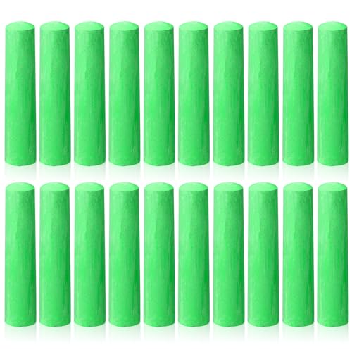 20 Pcs Sidewalk Chalks for Kids Non Toxic Jumbo Chalk for Party Gift Outdoor Art Classroom Play Painting (20 Count)