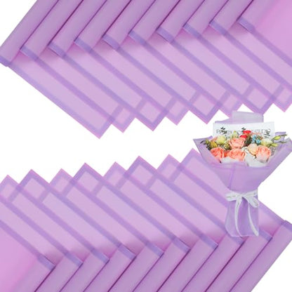 20 Sheets Flower Wrapping Paper (20 Count)