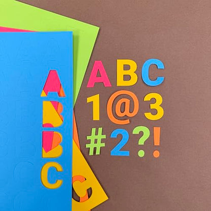 1.5 Inch Bulletin Board Letters & Numbers