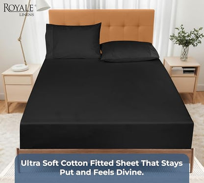 100% Organic Cotton Fitted Sheet