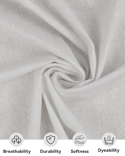 100% Cotton Muslin Fabric