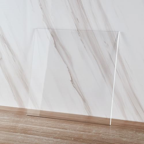 Clear Cast Acrylic Sheet 12" x 12" x 1 (2 Count)