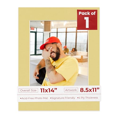 11x14 Mat for 8.5x11 Photo