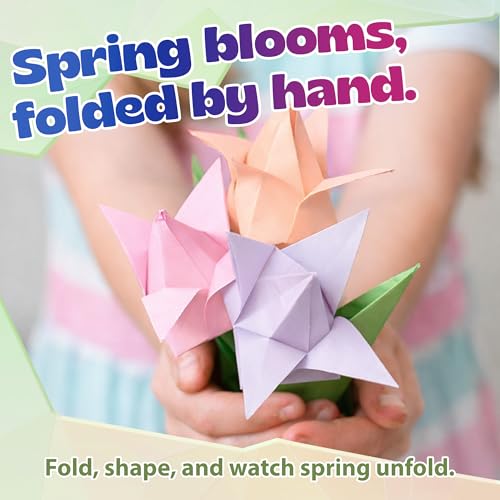 Flower Origami Kit for Kids Ages 8