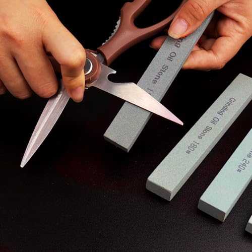 4Pcs Flat Sharpening Stone Set (4 Count)