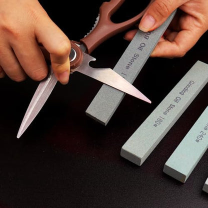4Pcs Flat Sharpening Stone Set (4 Count)