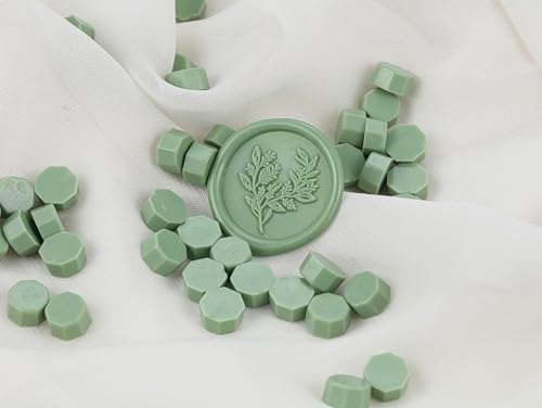 360Pcs Sage Green Sealing Wax Beads (360 Count)