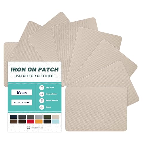 Iron on Patches for Clothes (8 Count)