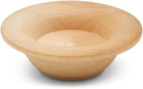 Woodpeckers Wooden Craft Bowls Unfinished 2-3/4 inch Set of 50, for Crafts & Sorting, Spice/Nuts/Condiment Bowls, & Artisan Boards