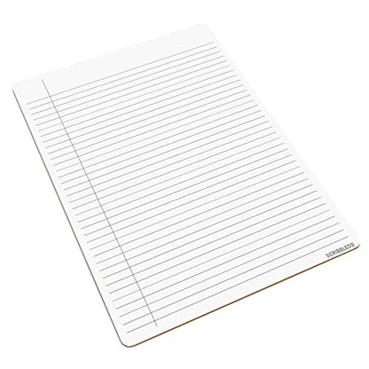 Dry Erase Board with Lines for Desk