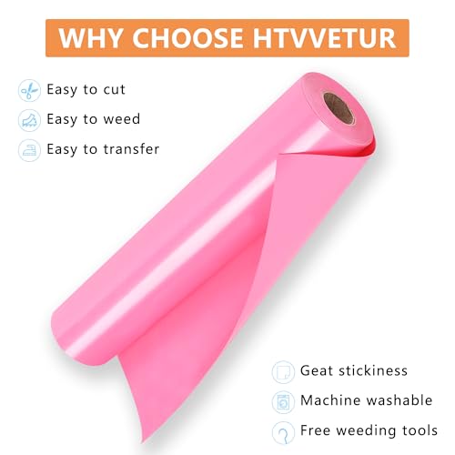 HTV Iron on Vinyl 12Inch by 35ft Roll