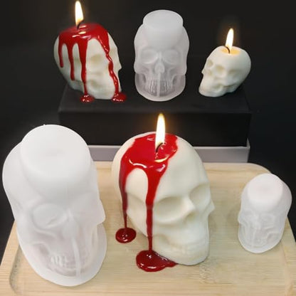 Resin Skull Molds (7 Count)
