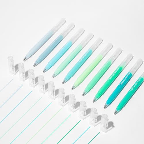 ROSYMENG 10 Colors Acrylic Gel Pens Set (10 Count)