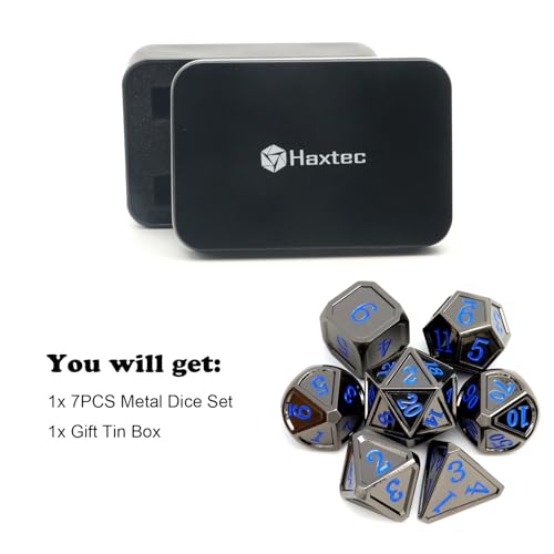 Metal DND Dice Set