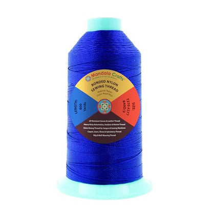 Size 277 840D T270 Royal Blue Bonded Nylon Thread