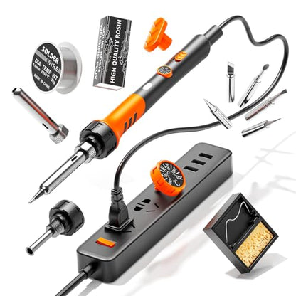 60W Adjustable Temperature Soldering Iron Kit