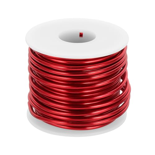 9 Gauge Anodized Aluminum Craft Wire Bendable Bonsai Training Wire 56 Feet 3mm for Sculpting Crafts Wreath Floral Beading Jewelry Making
