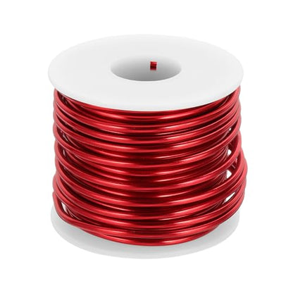 9 Gauge Anodized Aluminum Craft Wire Bendable Bonsai Training Wire 56 Feet 3mm for Sculpting Crafts Wreath Floral Beading Jewelry Making