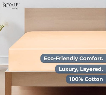 100% Organic Cotton Fitted Sheet