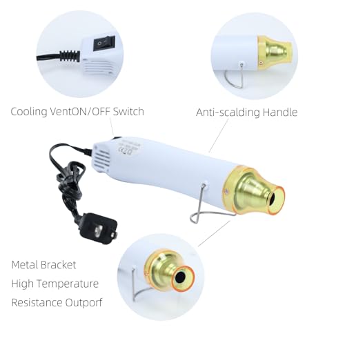 Heat Gun 110V 300W Handed Hot Air Gun for Crafting