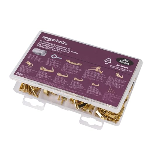Picture Hanging Hardware Assortment Kit (220 Count)