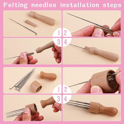 Complete Wool Felting Tools (90 Count)