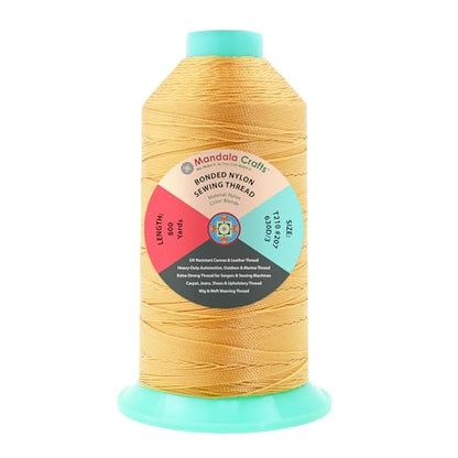 Size 207 630D T210 Blonde Bonded Nylon Thread