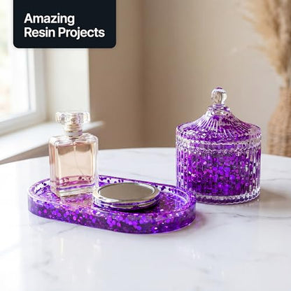 Craft Glitter Fluorescent Purple 100g Super Chunky Glitter (3.5274 Ounce)
