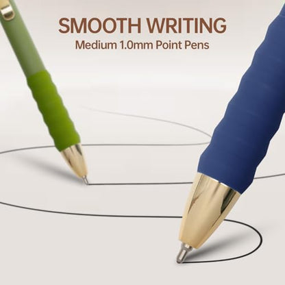 Ballpoint Pens Black Ink Medium Point 1.0mm (12 Count)