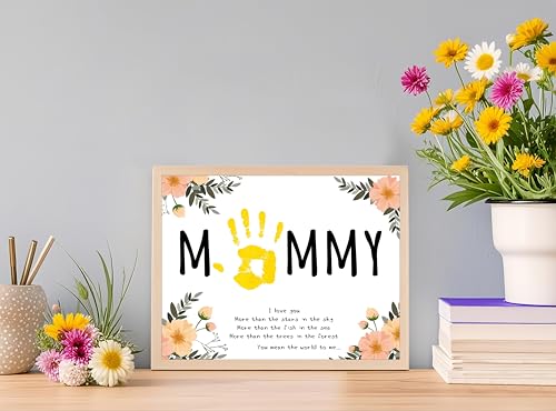Mommy Handprint Art Keepsake Card Making Kit