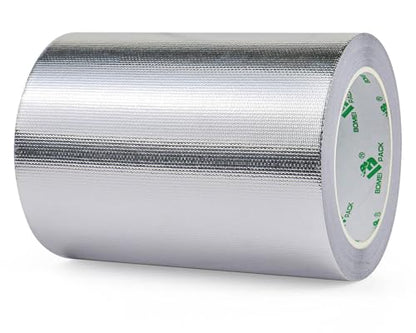 Adhesive Aluminum Foil Heat Shield Tape 1 Pack 6inch x 66ft (66 Foot)