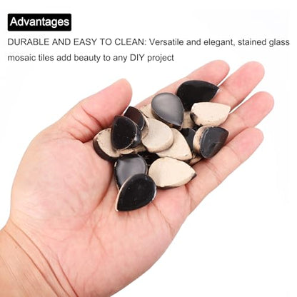 200g Ceramic Mosaic Tiles for Crafts Bulk