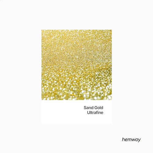 Resin Glitter Sand Gold 100g Polyurethane & Epoxy Glitter (100 Gram)
